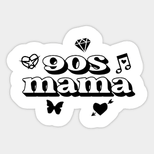 90's Mama 90's Lover Sticker